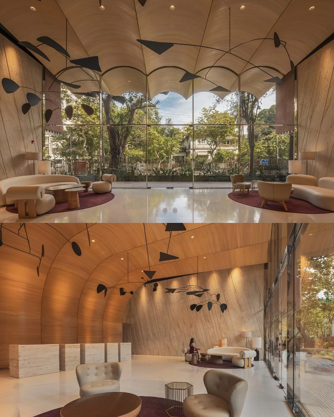 Satguru's Rendezvous — execution detail by Vasu Interior